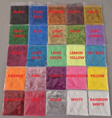 Fine Glitter Powder Dust Crafts Nail Art Bag Face Body Tattoo Paint Festival UK - Picture 2 of 33