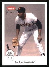 Willie McCovey 2002 Fleer Greats of the Game #53 BASEBALL Card