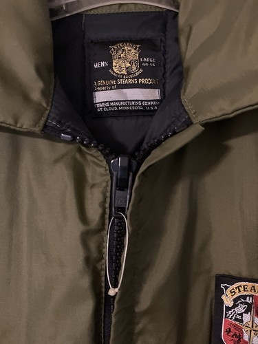 Stearns Type III PFD Schwimmjacke Mantel & Hose Schwimmhilfe FJ-55 grün L - Bild 2 von 7