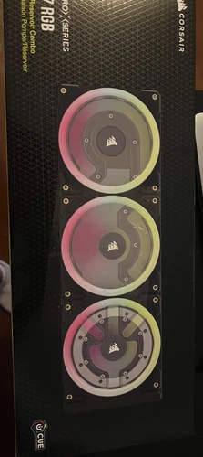 CORSAIR Hydro X Series XD7 RGB Pump/Reservoir Combo - 360mm Distribution Plate 
