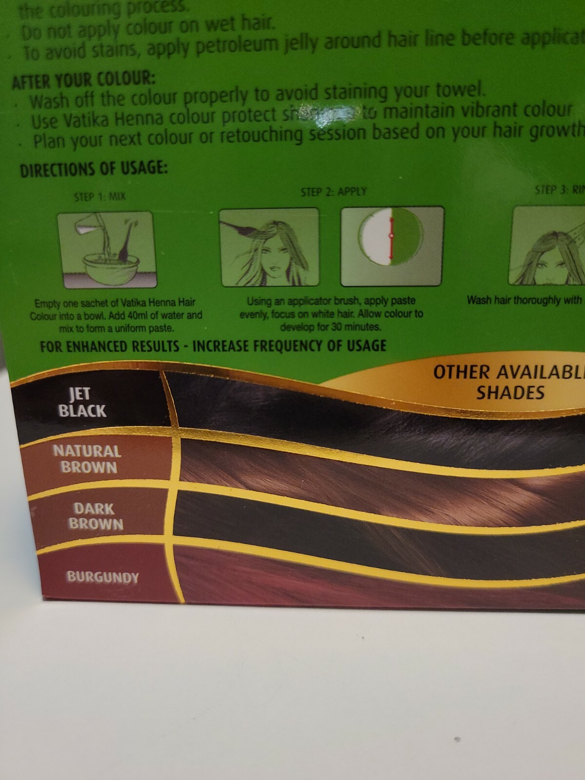 Vatika Henna Natural Hair Color Rich Black | eBay Vatika Henna Natural Hair Color Rich Black | eBay