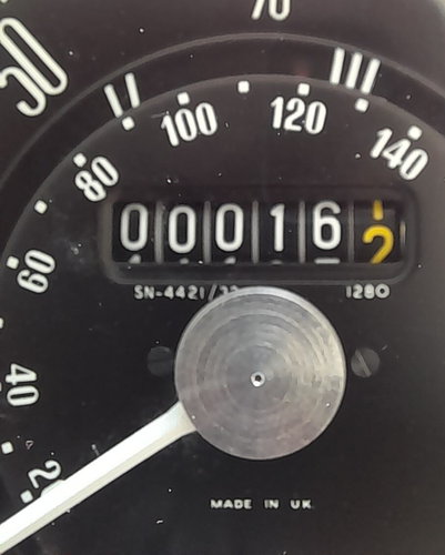 CLASSIC MINI - COOPER "S" 130MPH SPEEDO HEAD - Bild 9 von 9