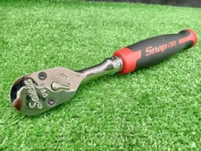 Snap-on FHLF100MB 3/8" Drive Cynergy Soft Grip Ratchet Red 8-1/2" Length