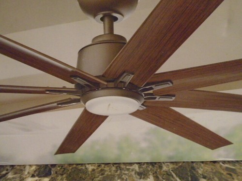 1 HOME DECORATORS 72'' KENSGROVE CEILING FAN PADDLE EPRESSO BRONZ INDOOR/OUTDOOR - Picture 4 of 9