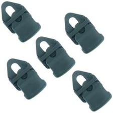 5x Holdon  universal mini clip black clamping eyelets clamping clamps clamping fixes tensioners