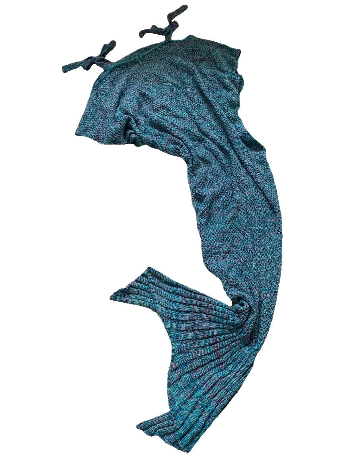 Cobijas y Mantas Multicolor sirenas de acrílico