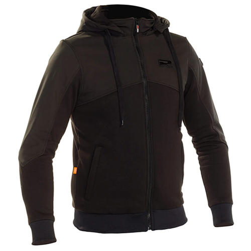 Sudadera con capucha para motocicleta Richa Titan Core - toda negra - Imagen 3 de 11