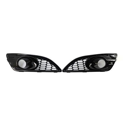 2x Front Fog Light Cover Grille For Ford Fiesta Mk7 Zetec S 2013 - 2017 Lamp Cap - Picture 8 of 8