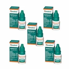 5 Packs X Himalaya OPTHACARE Eye Drops (10 ml) Each Opthacare | Free Ship
