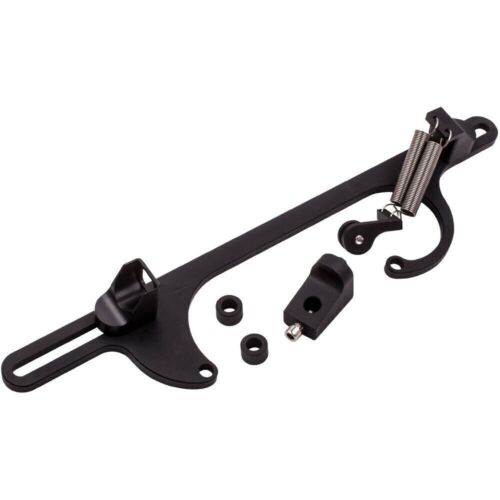 CARBURADOR HOLLEY Soporte Cable Acelerador Aluminio NEGRO 4150 4160 Tipo NEGRO - Imagen 2 de 7