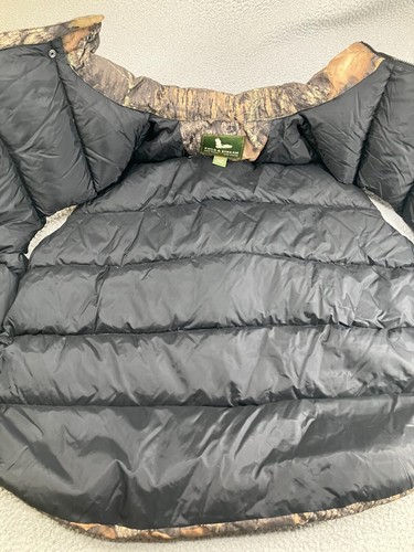 Field & Stream Camo Puffer Vest Mens 2XL XXL Brown Camouflage Hunting Nature - Picture 13 of 24