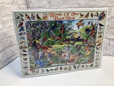 White Mountain Birds of the Backyard 1000-Piece Jigsaw Puzzle  24x30" New Sealed