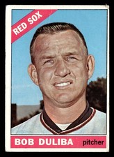 1966 Topps BOB DULIBA #53 GD Boston Red Sox