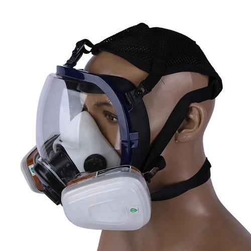 Multifunktionale 6800 Gasmaske Ultra-Transparent Vollversiegelt Strahlungsgasmaske - Bild 14 von 25