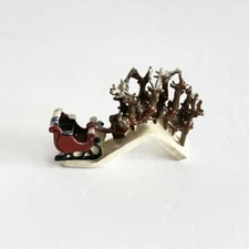 Robert Olszewski Goebel Miniature Eight Tiny Reindeer The Night Before Christmas
