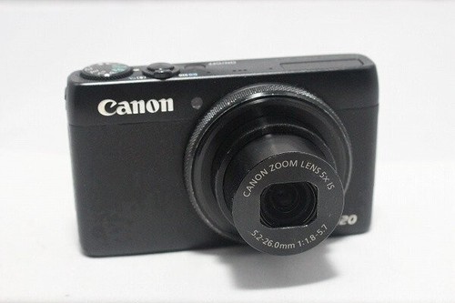 Canon PowerShot S120 12.1MP Compact Digital Camera 5x Zoom Black Excellent - Picture 3 of 8