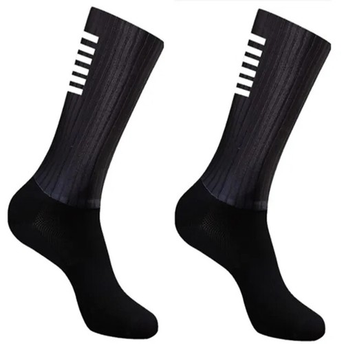Mens Cycling Socks Anti Slip Silicone Unisex Bicycle Sport  Running Size 38-45 - Picture 10 of 17
