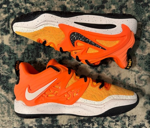 Nike KD15 Peach Jam EYBL UNRELEASED Laser Orange Black FB3261-800 Men’s Size 7.5 - Picture 2 of 7
