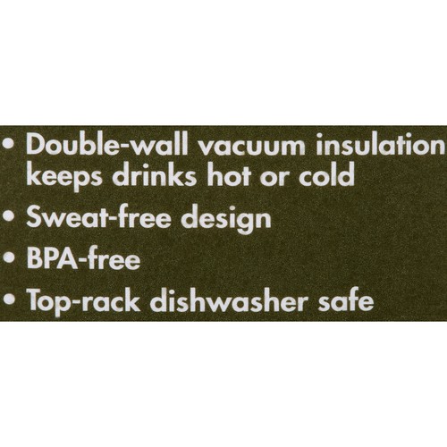 Ozark Trail 32 oz Vacuum Insulated Stainless Steel Tumbler, White - Picture 6 of 11