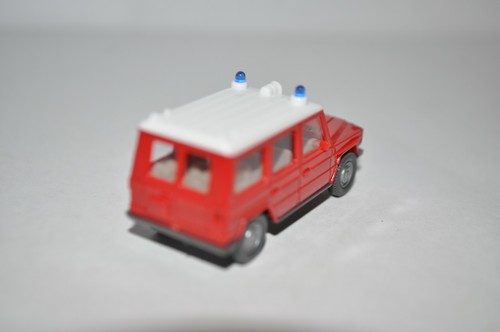 Wiking 609 (609/3) MB 230 G Ziegler VRW Fire Dept - New From Wiking Dealer Pack - Picture 5 of 6
