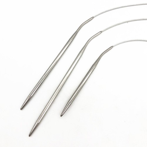 Durable Fixed Circular Knitting Needles Stainless Steel DIY Sewing Crochet Tool - Picture 6 of 15