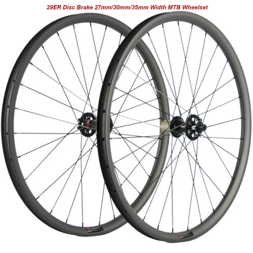 29ER Carbon Mountain Bicycle Wheels MTB Wheelset Disc Brake Wheels for SRAM XD - Afbeelding 1 van 12