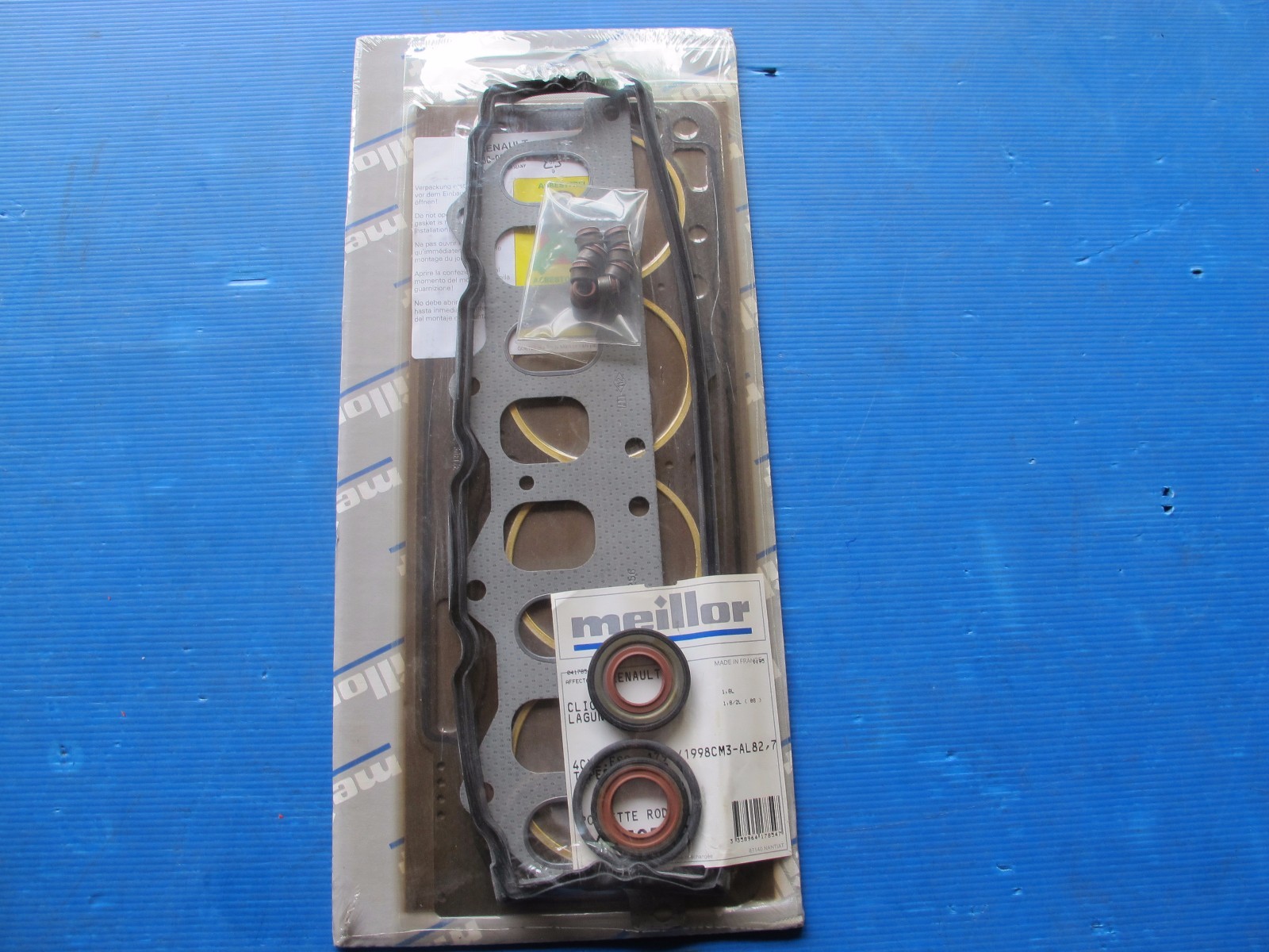 Pochette de joints haut moteur Corteco essence et diesel pour Renault Clio R19 Laguna