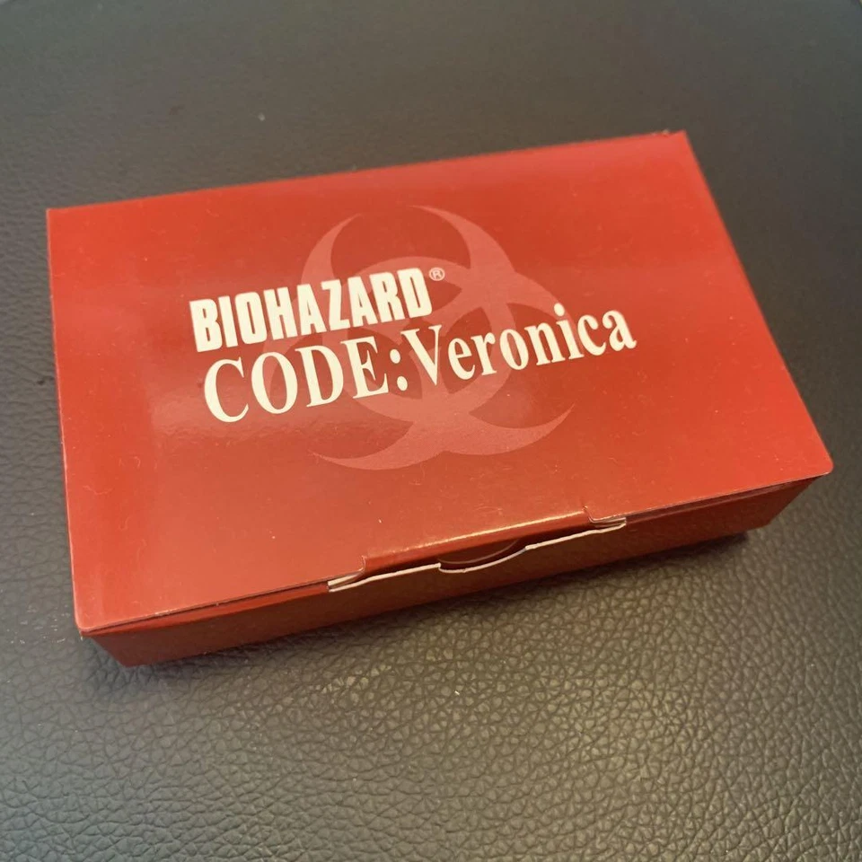 BIOHAZARD Resident Evil CODE VERONICA Limited Rockfort Prison Metal Plate New - Image 4 of 4