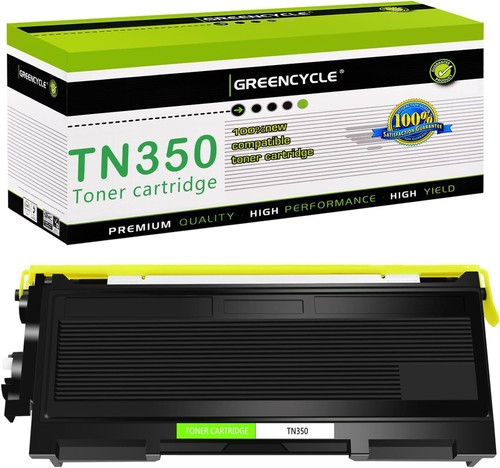 High Yield TN-350 BK Toner Cartridge for Brother DCP-7020 DCP-7025 HL-2030 2040R - Picture 20 of 24