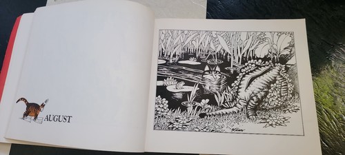 VINTAGE BOOK CATCALENDAR CATS THE CLASSIC 5 BY KLIBAN 1976-1981 CALENDAR IMAGES! - Picture 7 of 11