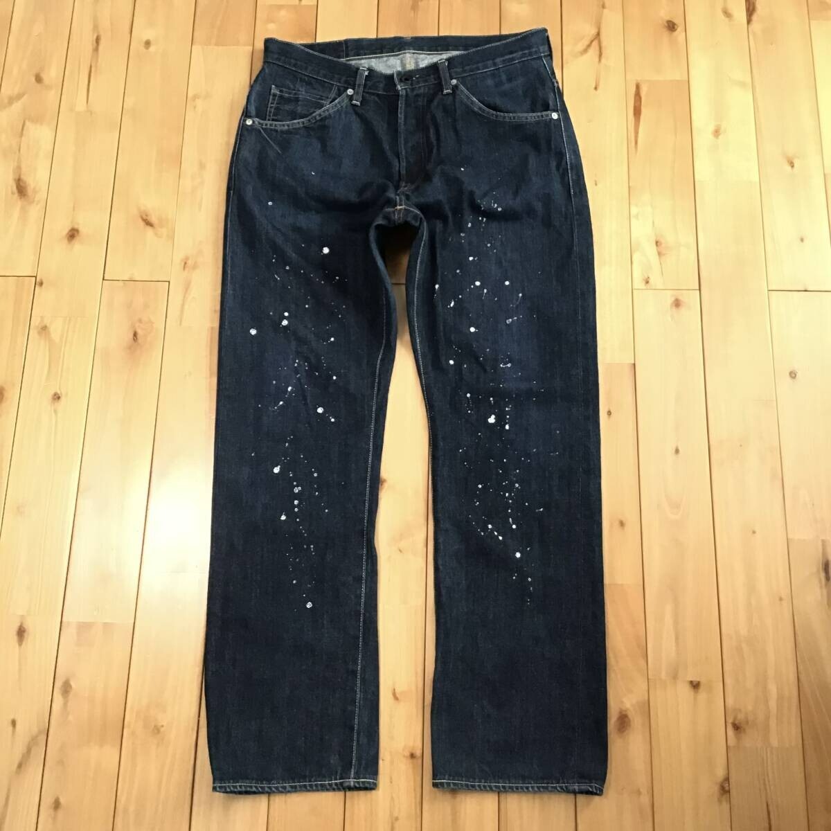 BAPE STA Painter Denim Pants a bathing ape star NIGO Size M