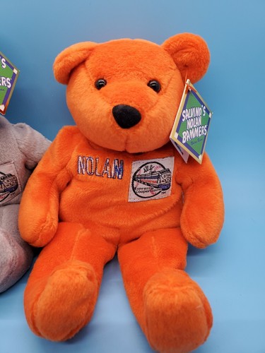 Nolan Ryan HOF Orange Grey Salvino's Bammers 2 Bears Set With Tags. - Picture 2 of 8