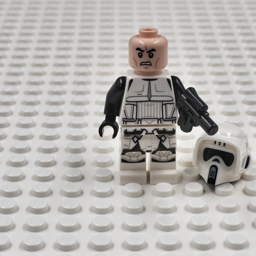 LEGO® Star Wars 75238 minifigure Imperial Scout Trooper nuova e mai giocata sw1007 - Foto 2 di 2