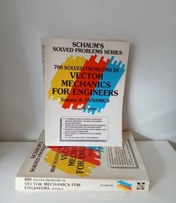 Schaum's 800 Solved Problems in Vector Mechanics For Engineers & Dynamics Book