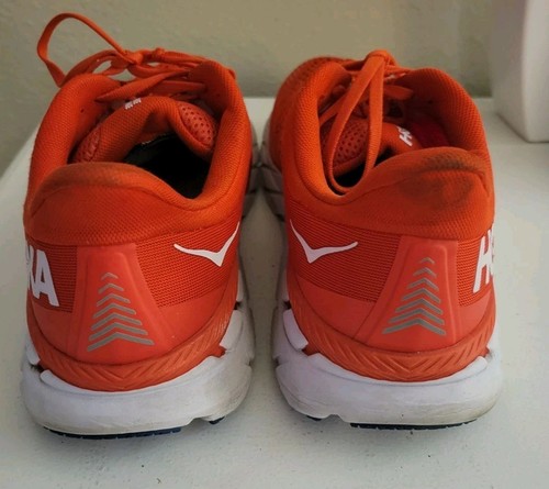 Scarpe da corsa Hoka One One Clifton 7 1110508 CLBLC uomo taglia 11 rosse sneakers - Foto 5 di 12