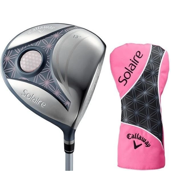Callaway Solaire Ladies Golf Club Set 8pcs w/ Caddie Bag 2018 Japan Model New - Image 3 of 4