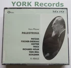 PFITZNER - Palestrina KRAUS / PATZAK / FISCHER-DIESKAU - Ex Con 3 CD Set Myto