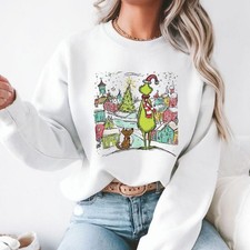 Grinch Grinchmas Sweatshirt, Retro Christmas Tee Christmas Family 2025