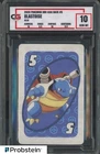 2020 Pokemon UNO Asia Back Blue #5 Blastoise CG 10 GEM MINT
