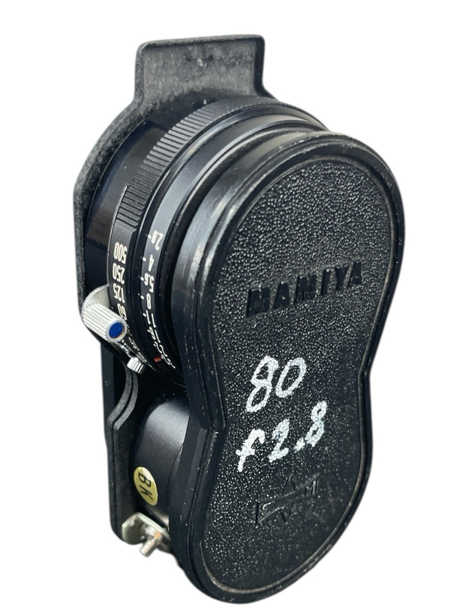 MAMIYA C220 + Mamiya Sekor 80mm f.28 (青) Blue Dot Mamiya Sekor 80mm f/2.8 TLR Lens For C220 C330