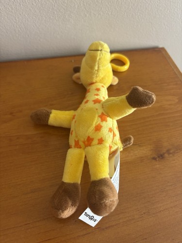 Hard to Find Geoffrey Toys R US Giraffe Plush Clip Keychain 7 Inches - Picture 3 of 3