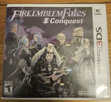 Fire Emblem Fates: Conquest (Nintendo 3DS, 2016) - Tested Cartridge & Case