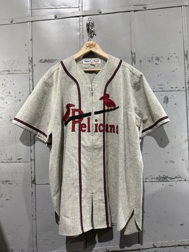 Ebbets Field Flannels New Orleans Pelicans Stall & Dean Throwback Jersey Gr. XL