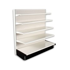 36X24X48" Display Merchandiser Unit, Excluding Shelves, Antique White