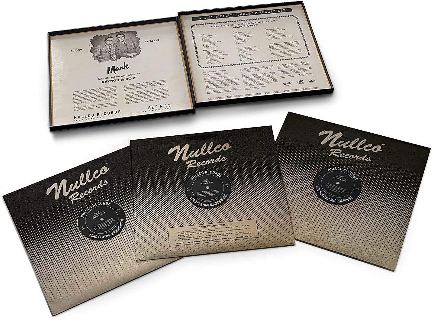 Оригинальная музыкальная партитура Трента Резнора и Аттикуса Росса Манка (винил) (ИМПОРТ ИЗ Великобритании)