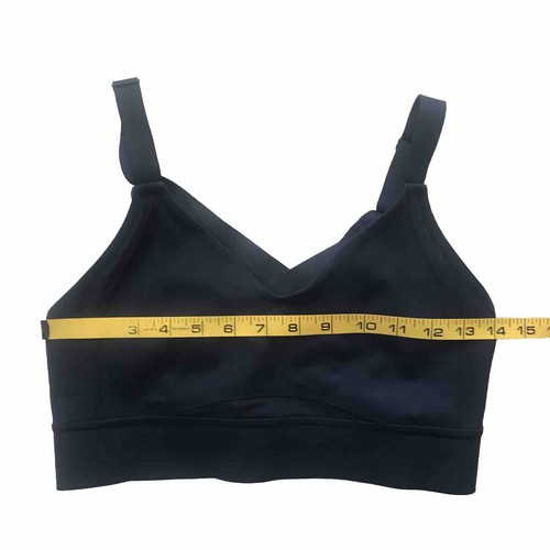 Sujetador deportivo Brooks Drive Interlace para mujer talla 34C 34D azul correa ajustable usado en excelente estado - Imagen 9 de 11