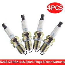 4x 5266/IZFR6K-11S LASER IRIDIUM SPARK PLUGS Fit HONDA CIVIC FR-V CR-V