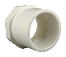 Charlotte Pipe PVC 02108 0950 Sch 40 PVC Bushing 1-1/4 Spigotx3/4 FPT Dia. in.