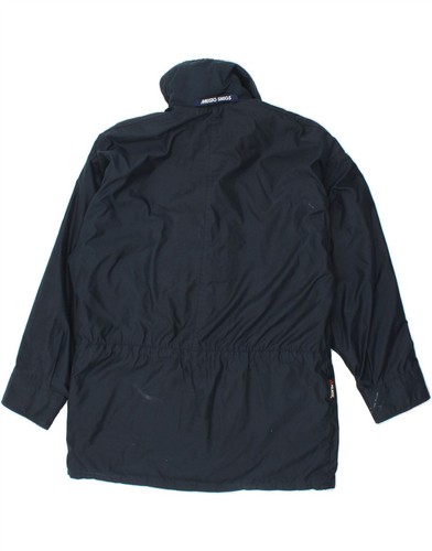 MUSTO Mens Windbreaker Jacket UK 36 Small Navy Blue Polyester BA05 - 第 2/4 張圖片