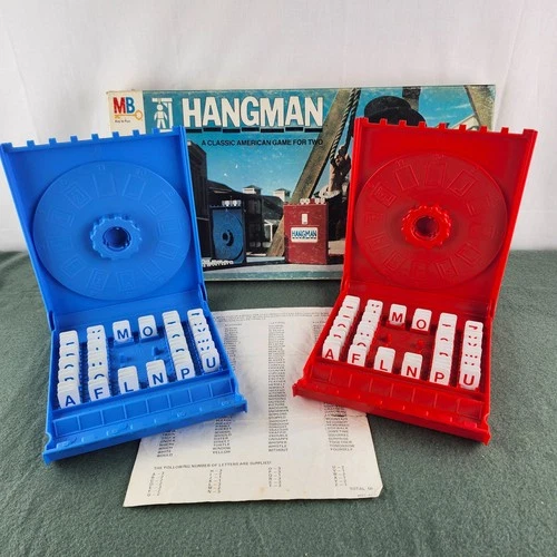 Original HANGMAN - Milton Bradley Board Game - Complete - Vintage 1976
